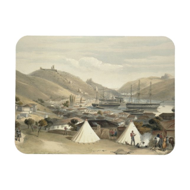 Ímã Balaklava, Olhando para o mar, placa de 'O (Horizontal)