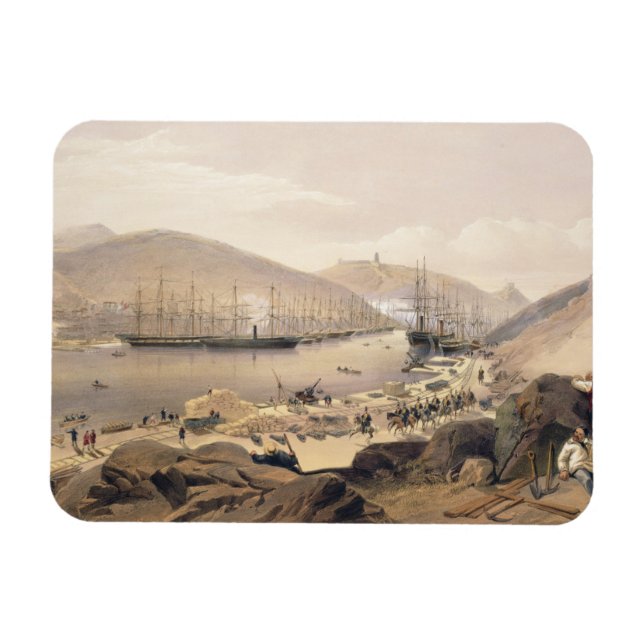 Ímã Balaklava, placa do "O Assento da Guerra no Leste (Horizontal)