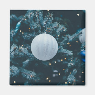 Imã Balança de Natal Azul