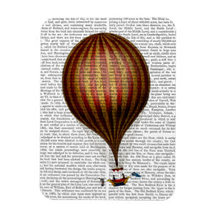 Ímã Balão de Ar Quente Real Nassau Balão