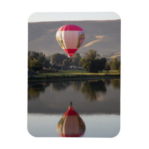 Ímã Balão de ar quente sobre o rio Yakima