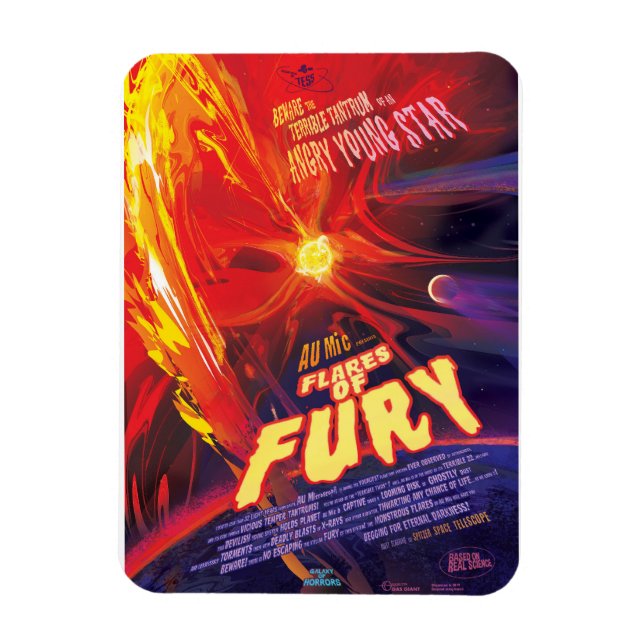 Ímã Balas De Poster De Fury, Au Microscopii. (Vertical)