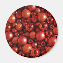 Imã Balas Vermelhas de decoração de Natal