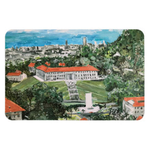 Ímã Balboa Canal Zone & Panamá City Panamá Magnet