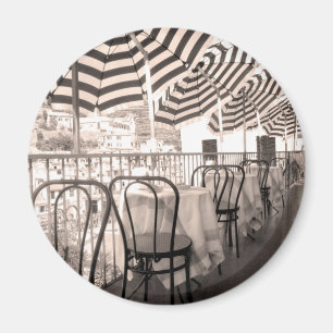 Imã Balconha de restaurante Quaint, Itália