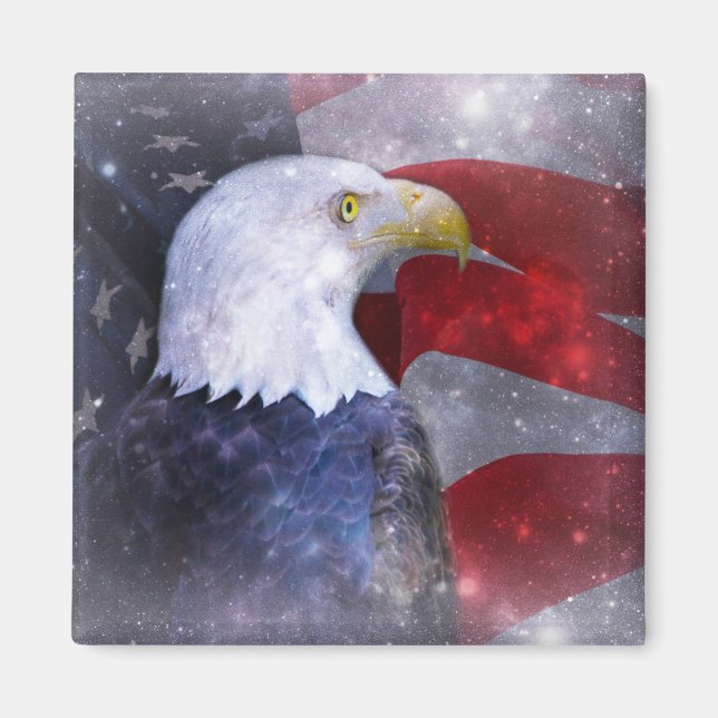 Imã Bald Eagle (Frente)
