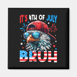 Imã Bald Eagle Bruh 4 De Julho, 4 De Julho, Homens K