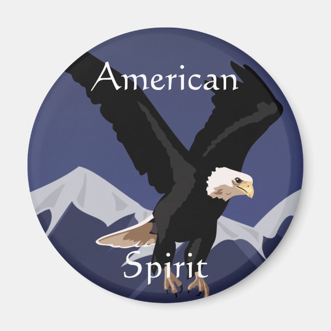 Imã Bald Eagle Magnet (Frente)