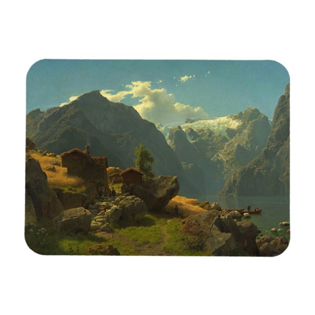 Ímã Bale Beach, Hans Fredrik Gude (Horizontal)
