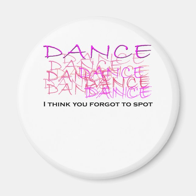 Imã Balé Dançarino Merchandise (Frente)