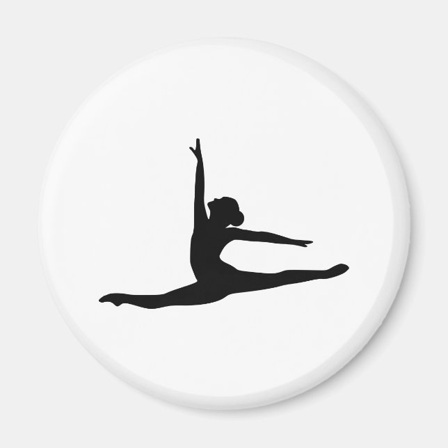Imã Balé Dancer Ballerina (Frente)
