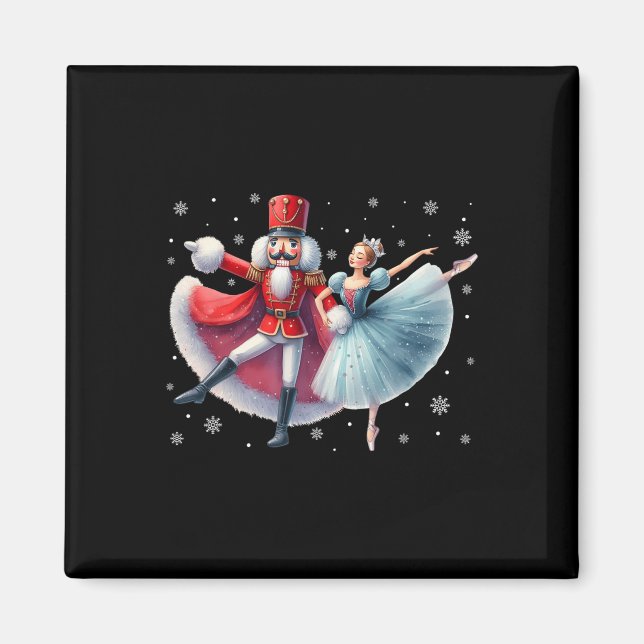 Imã Balé de dança de natal Nutcracker dança Mulheres K (Frente)