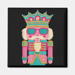 Imã Balé de Natal Rosa Rosa Nutcracker Esquadrão Rosa