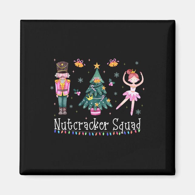Imã Balé de Nutcracker de Natal Dançando Mulheres Cria (Frente)
