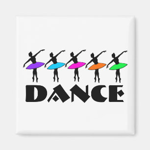 Imã Balé Neon Ballerinas Dança Professor Dançarino Mag