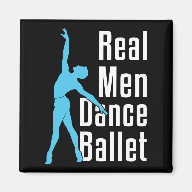 Imã Balé Real Men Dance (Frente)