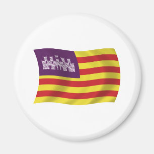 Imã Baleares - Bandeira Magnet