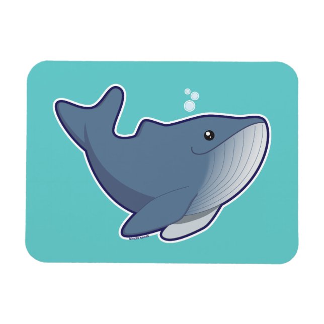 Ímã Baleia-jubarte (Horizontal)