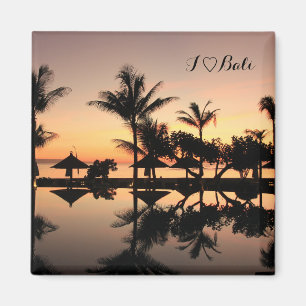 Imã Bali pôr do sol