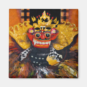 Imã Balinese Barong Magnet