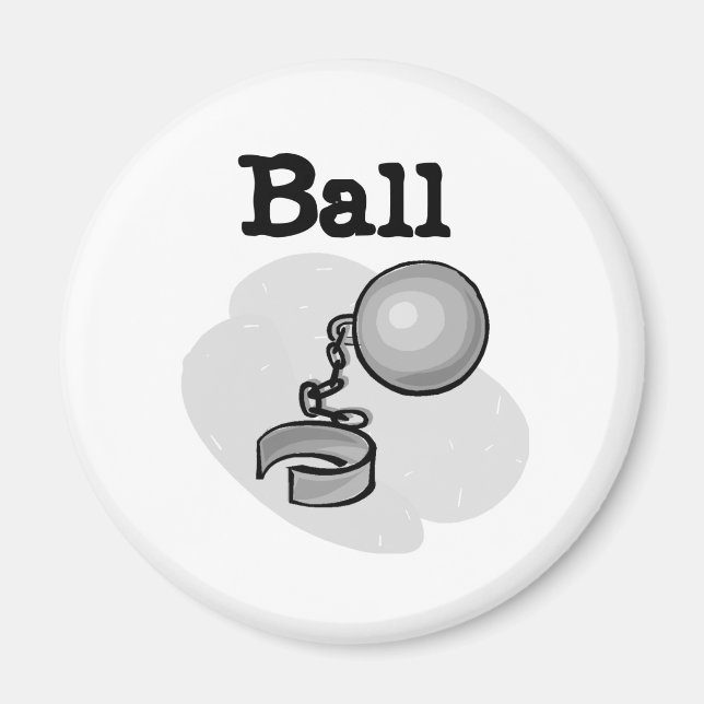 Imã Ball and Chain Groom (Frente)