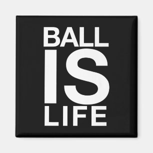 Imã Ball É Logotipo De Vida Para Ventiladores E Jogado