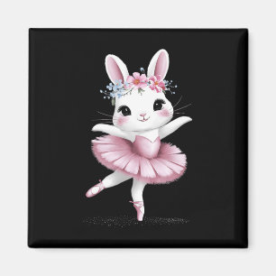 Imã Ballerina Ballerina Balé Coelho Rapariga E