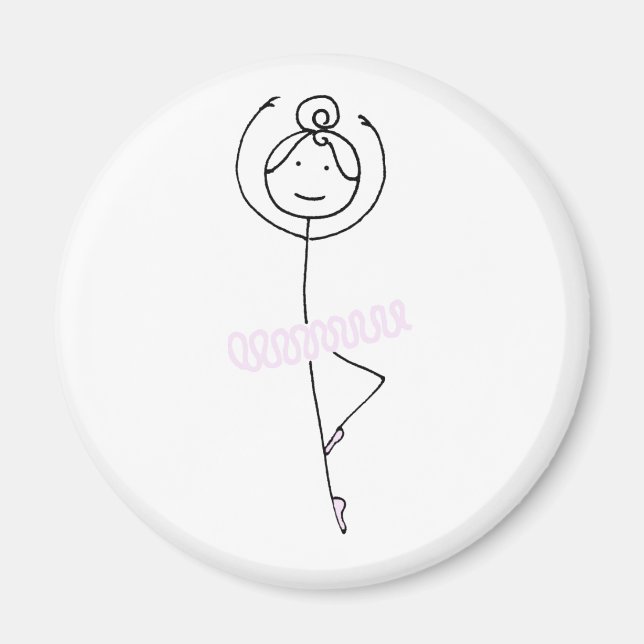 Imã Ballerina Magnet (Frente)