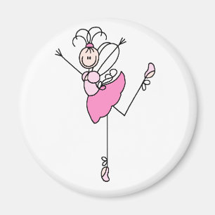 Imã Ballerina Stick Figura 3 Magnet