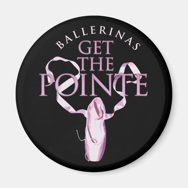 Imã Ballerinas Traz a Ponta (Frente)