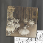 Imã Ballet Rehearsal on Stage | Edgar Degas<br><div class="desc">Ballet Rehearsal on Stage (1874) by French impressionist artist Edgar Degas. Original artwork is an oil on canvas depicting ballerinas rehearsing on a theater stage. 

Use the design tools to add custom text or personalize the image.</div>