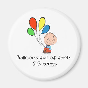 Imã Balloons o cheio de farts