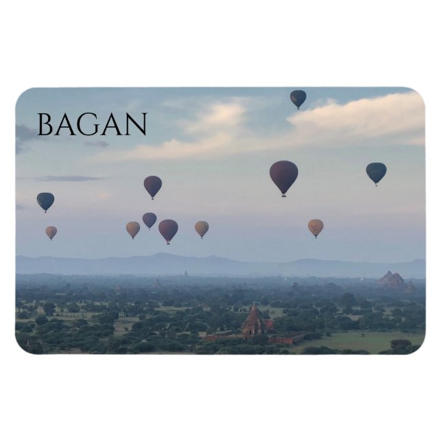 Ímã balões bagan myanmar (Horizontal)