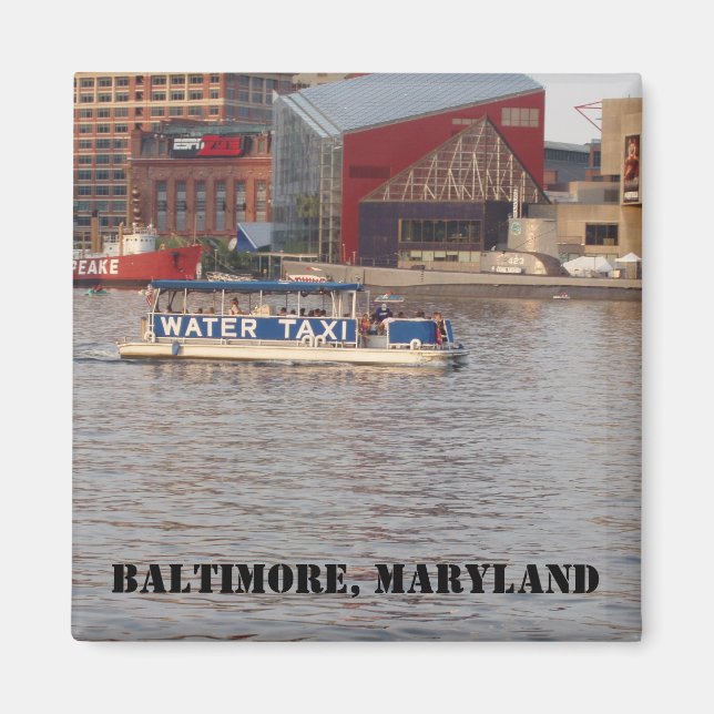 Imã Baltimore, Maryland Magnet (Frente)