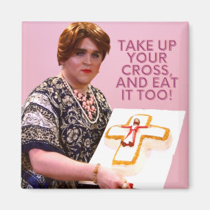 Imã Bambi's Cross Cake Magnet