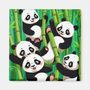 Imã Bamboo Panda