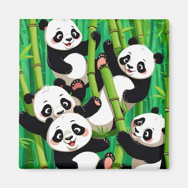 Imã Bamboo Panda (Frente)