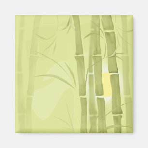Imã Bambu verde