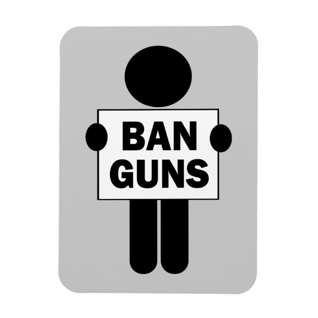 Ímã Ban Guns (Vertical)