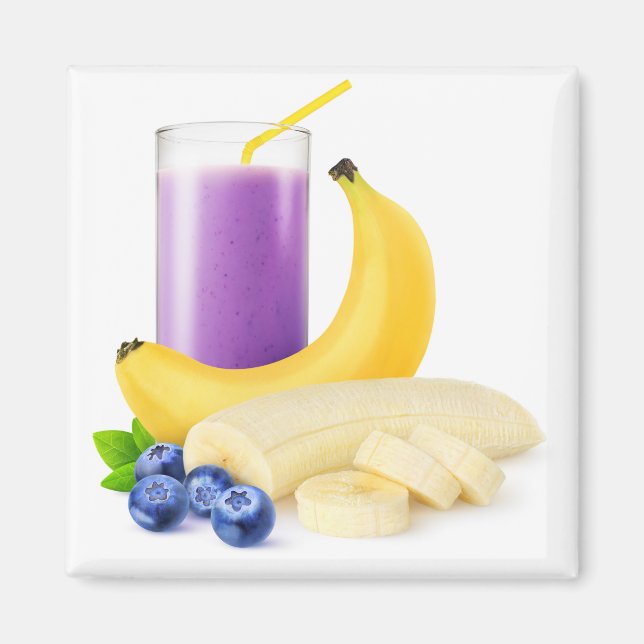 Imã Banana blueberry smoothie (Frente)