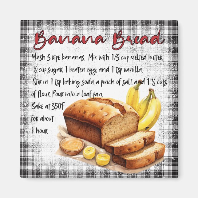 Imã Banana Bread Recipe (Frente)