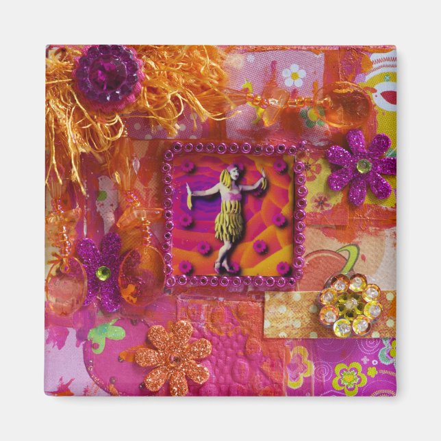 Imã Banana Dress Lady Magnet (Frente)