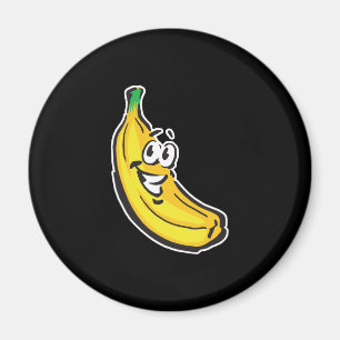 Imã banana feliz