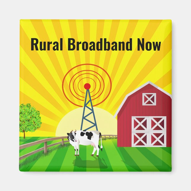 Imã Banda larga rural agora (Frente)