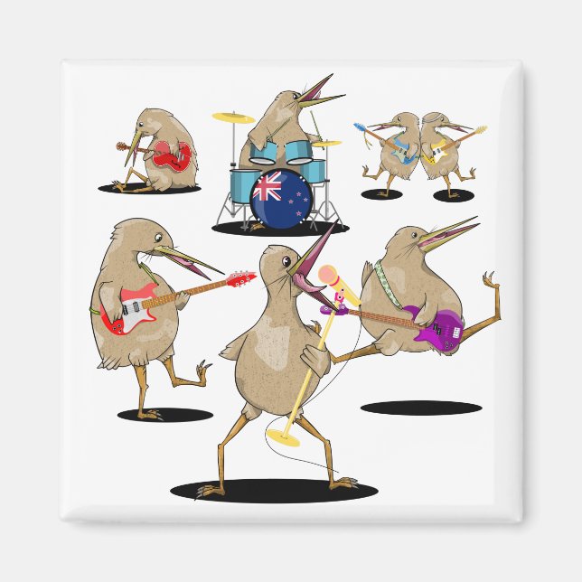 Imã Banda NZ Music Kiwi (Frente)