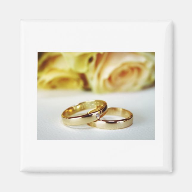 Imã Bandas/Casamento Dourado (Frente)
