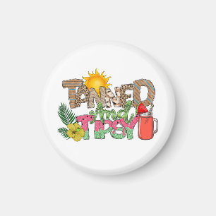 Imã Bandas e Tipsy   Design de festas de verão diverti