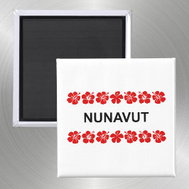 Imã Bandas Vermelhas de Aloha de Nunavut