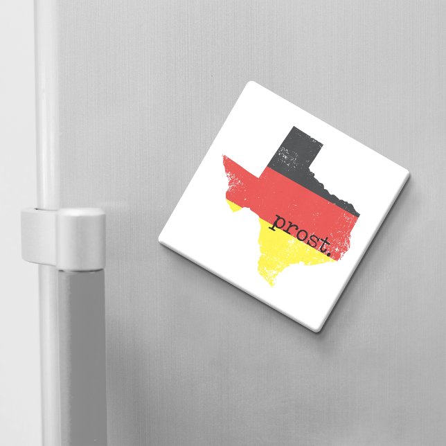 Imã Bandeira alemã do Texas angustiado Prost (Criador carregado)