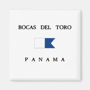 Imã Bandeira alfa do mergulho de Bocas Del Toro Panam